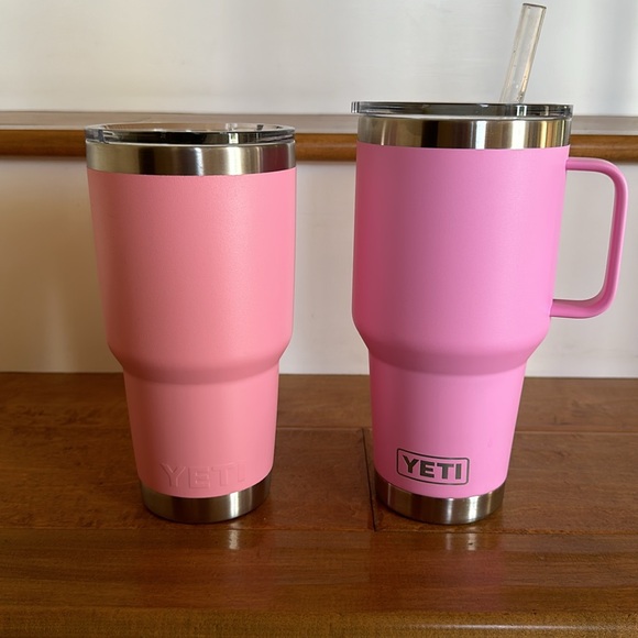 Yeti Rambler 30 ounce Tumbler with mag slider lid limited edition pink - Picture 11 of 11